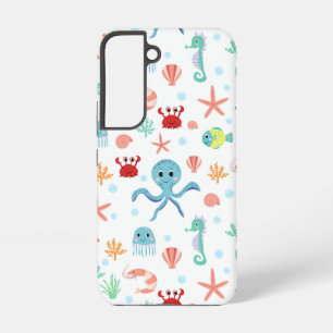 Funda Para Samsung Galaxy S22 patrón de Sea World
