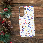 Funda Para Samsung Galaxy S21 Patrón de snowboard de Vail Rockies Colorado<br><div class="desc">Un divertido patrón de esquí en invierno para la estación de esquí Vail in the Rockies,  Colorado,  Estados Unidos,  Norteamérica. Idea de regalo perfecta para los amantes de los deportes de invierno: esquí,  snowboard,  freestyle,  salto de esquí,  esquí de fondo.</div>