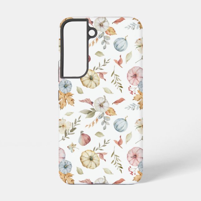 Funda Para Samsung Galaxy Patrón elegante de acuarela de otoño (Reverso )