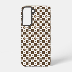 Funda Para Samsung Galaxy S21 Patrón elegante y clásico de cuadros
