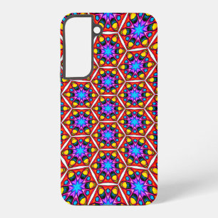Funda Para Samsung Galaxy S22+ Patrón floral abstracto elegante