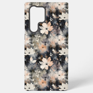 Funda Para Samsung Galaxy S22 Ultra Patrón floral elegante - Diseño botánico de Moda