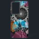 Funda Para Samsung Galaxy S21 Ultra Patrón floral negro oscuro moderno<br><div class="desc">Patrón floral negro oscuro moderno</div>
