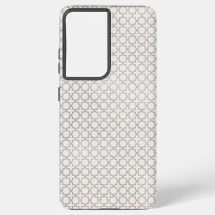 Funda Para Samsung Galaxy S21 Ultra Patrón geométrico islámico beige
