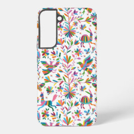 Funda Para Samsung Galaxy S22+ Patrón luminoso estilo otomano mexicano