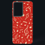 Funda Para Samsung Galaxy S21 Ultra Patrón musical<br><div class="desc">Para los amantes de la música</div>