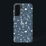 Funda Para Samsung Galaxy S21 Patrón musical<br><div class="desc">Para los amantes de la música</div>