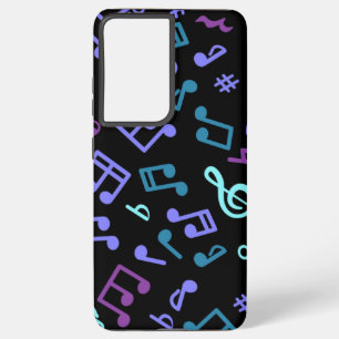 Funda Para Samsung Galaxy S21 Ultra Patrón musical