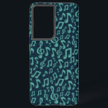 Funda Para Samsung Galaxy S21 Ultra Patrón musical<br><div class="desc">Para los amantes de la música</div>
