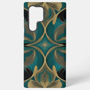 Funda Para Samsung Galaxy S22 Ultra Patrón repetitivo sin costuras de damasco flores a