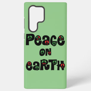 Funda Para Samsung Galaxy S22 Ultra Paz en la Tierra Navidad