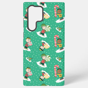 Funda Para Samsung Galaxy S22 Ultra Peanuts Peppermint Dreams Snowflake Pattern