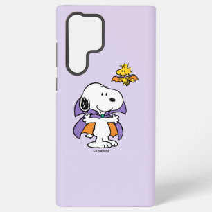 Funda Para Samsung Galaxy S22 Ultra Peanuts Snoopy Woodstock Vampiro Halloween