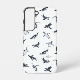 Funda Para Samsung Galaxy S22 Penguin Flight Squad | Ocean Art Design