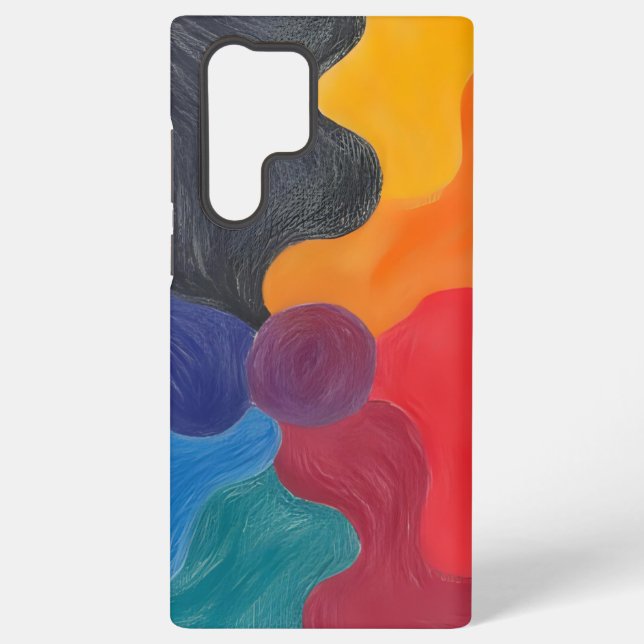 Funda Para Samsung Galaxy Pensamientos Artísticos (Reverso )