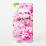 Funda Para Samsung Galaxy S10E Peón rosado<br><div class="desc">Pink Peony sobre fondo blanco</div>