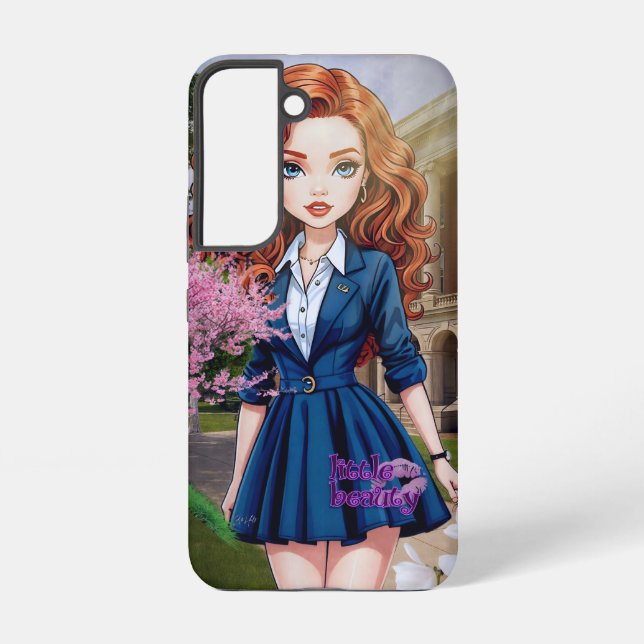 Funda Para Samsung Galaxy Pequeña bella Funda de Smartphone S22 (Reverso )