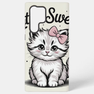 Funda Para Samsung Galaxy S22 Ultra Pequeña dulce Kitty