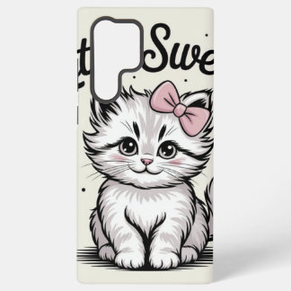 Funda Para Samsung Galaxy S22 Ultra Pequeño Kitty
