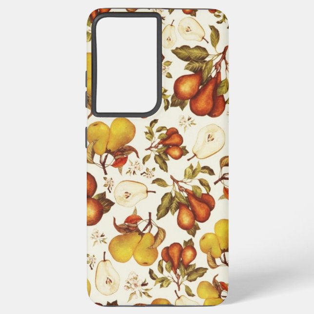 Funda Para Samsung Galaxy Peras Vintage (Reverso )