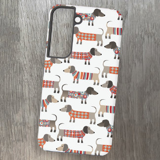 Funda Para Samsung Galaxy S22 Perro Dachshund Sausage
