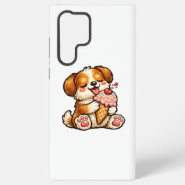 Funda Para Samsung Galaxy S22 Ultra Perro de helado genial
