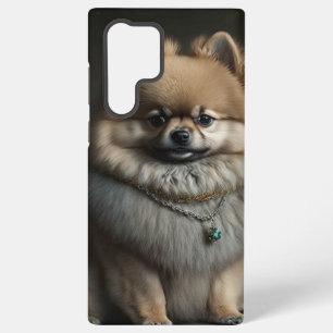 Funda Para Samsung Galaxy S22 Ultra Perro de Pomerania - Estuche para teléfono de Sams