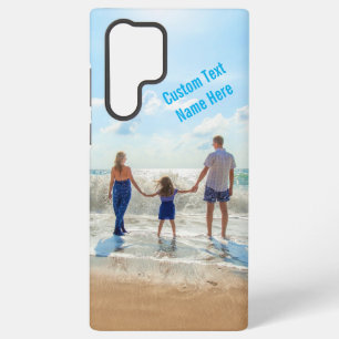 Funda Para Samsung Galaxy S22 Ultra Personaliza tu foto y texto personalizados