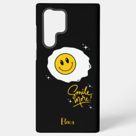 Funda Para Samsung Galaxy S22 Ultra Personalizable de sonrisa lateral soleado