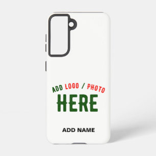 FUNDA PARA SAMSUNG GALAXY S21 PERSONALIZABLE MODERNO ESTILO BLANCO VERIFICADO MA