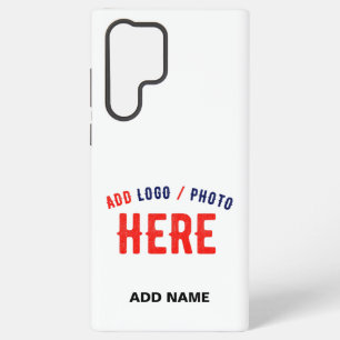 FUNDA PARA SAMSUNG GALAXY S22 ULTRA PERSONALIZABLE MODERNO ESTILO BLANCO VERIFICADO MA