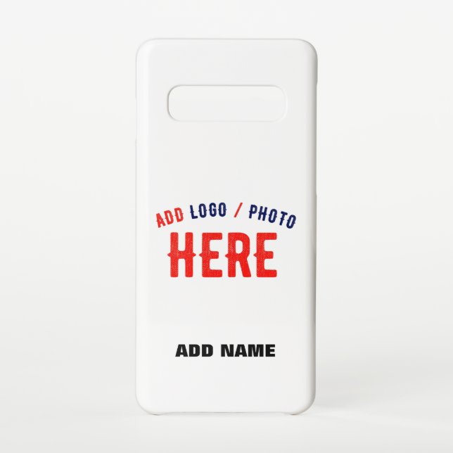 FUNDA PARA SAMSUNG GALAXY PERSONALIZABLE MODERNO ESTILO BLANCO VERIFICADO MA (Reverso)
