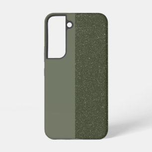 Funda Para Samsung Galaxy S22 Personalizable Moss Green Split Galaxy S22 Funda