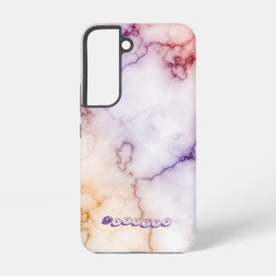 Funda Para Samsung Galaxy S22 Personalización de patrón de mármol de color