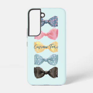 Funda Para Samsung Galaxy S22 Personalizado Bow Ties