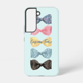 Funda Para Samsung Galaxy S22 Personalizado Bow Ties