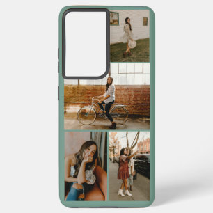 Funda Para Samsung Galaxy S21+ Personalizado de Collage de fotos personalizado