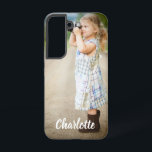 Funda Para Samsung Galaxy S22 Personalizado de texto fotográfico personalizado<br><div class="desc">Personalizado Foto Texto personalizado Samsung Galaxy S22 Funda</div>