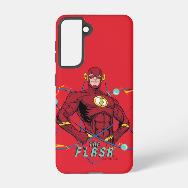 Funda Para Samsung Galaxy Personalizado Flash Atomic Graphic (Reverso )