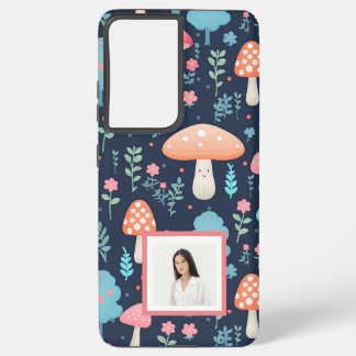 Funda Para Samsung Galaxy S21 Ultra Personalizado Foto Personalizado hongo Funda