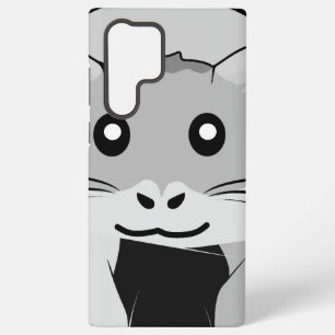 Funda Para Samsung Galaxy S22 Ultra Personalizado Hamster Scarfed Joy