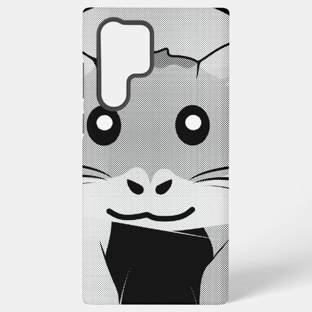 Funda Para Samsung Galaxy Personalizado Hamster Scarfed Joy (Reverso )