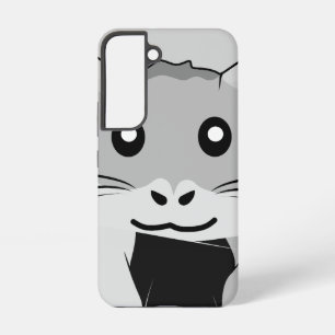 Funda Para Samsung Galaxy S22 Personalizado Hamster Scarfed Joy