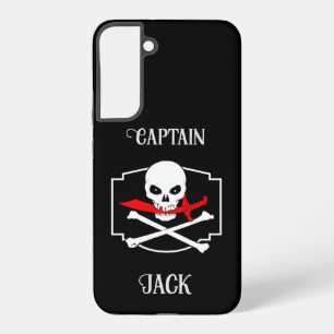 Funda Para Samsung Galaxy S22+ Personalizado Jolly Roger (Cutlass)
