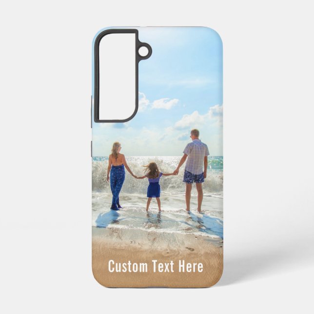 Funda Para Samsung Galaxy Personalizado Tu foto y texto (Reverso )