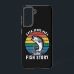 Funda Para Samsung Galaxy S21 Pesca Hasta Jesús Tenía La Historia De Pescado Bas<br><div class="desc">Pesca Hasta Jesús Tenía La Historia De Pescado Bass Fish Funny Papá</div>