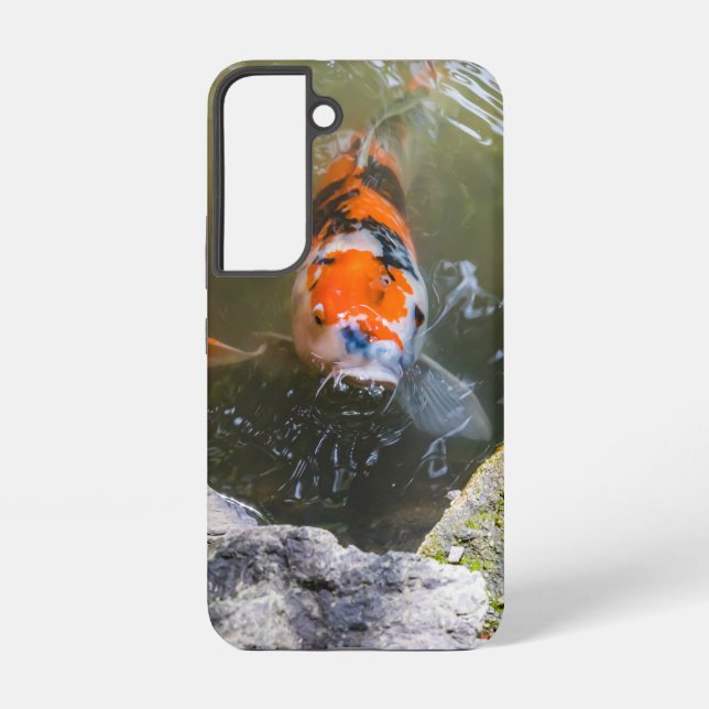 Funda Para Samsung Galaxy Pescado de Koi en un estanque (Reverso )