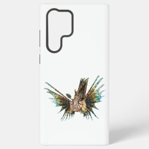Funda Para Samsung Galaxy S22 Ultra Pez león - Diseño abstracto - Recortado de una fot