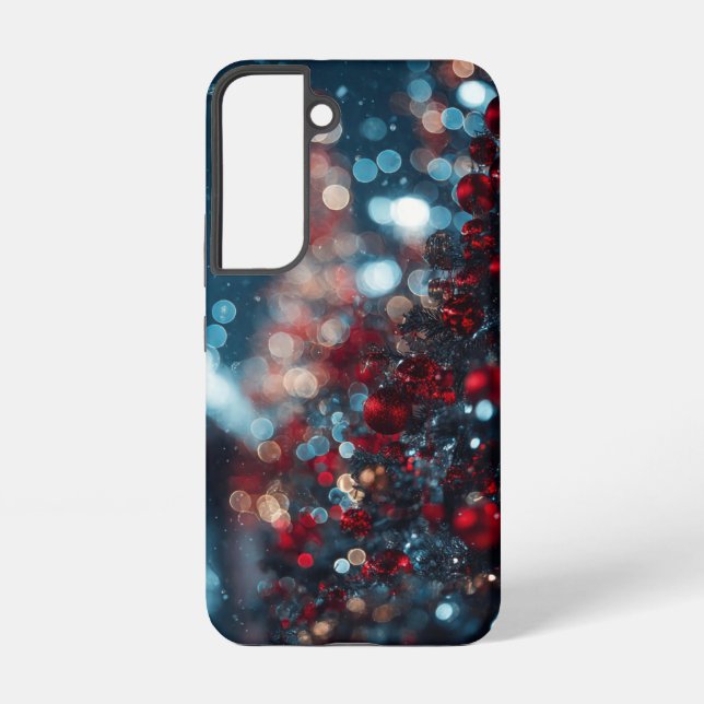 Funda Para Samsung Galaxy Phone Case Christmas tree mood  (Reverso )