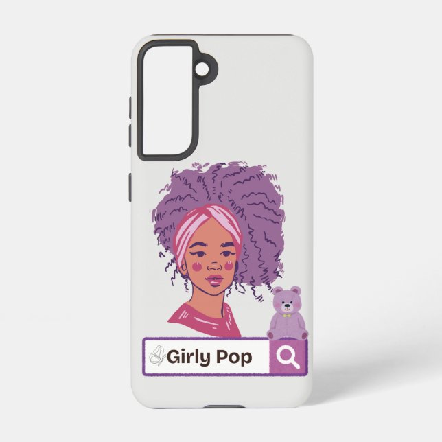 Funda Para Samsung Galaxy Phone case girly pop teddy bear  (Reverso )